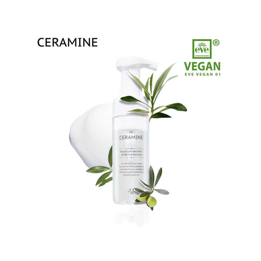 CERAMINE MIRACLE CARBONATED-WATER BUBBLE CLEANSING FOAM