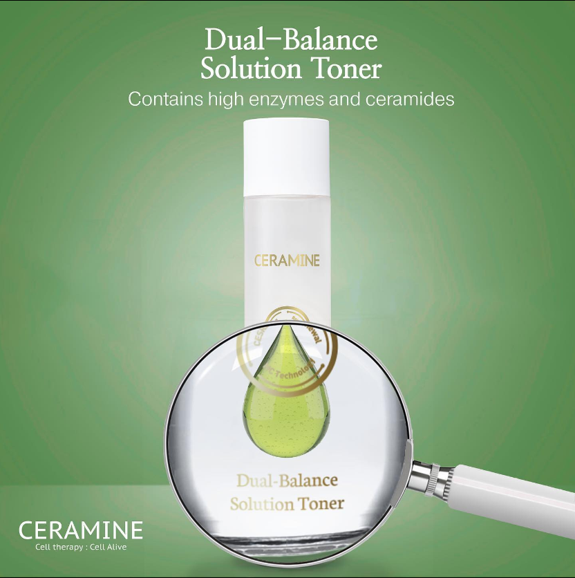 CERAMINE VEGAN DUAL BALANCE SOLUTION ESSENCE TONER