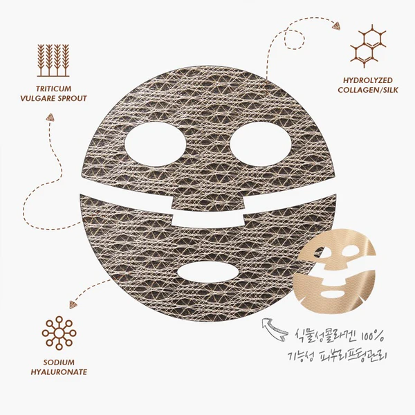 [BUNDLE PACK] PURE COLLAGEN FACE MASK PACK (10ea/1Pack) x 2