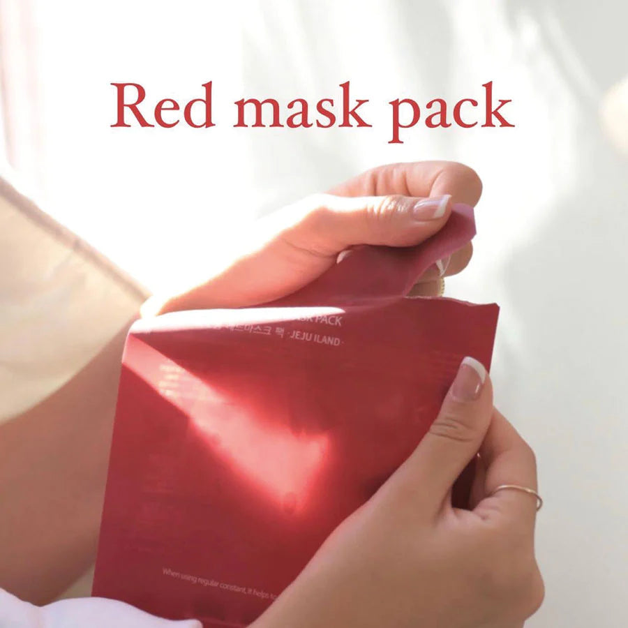 CERAMINE CHAOREUM RED MASK PACK (5ea/ 1Pack)
