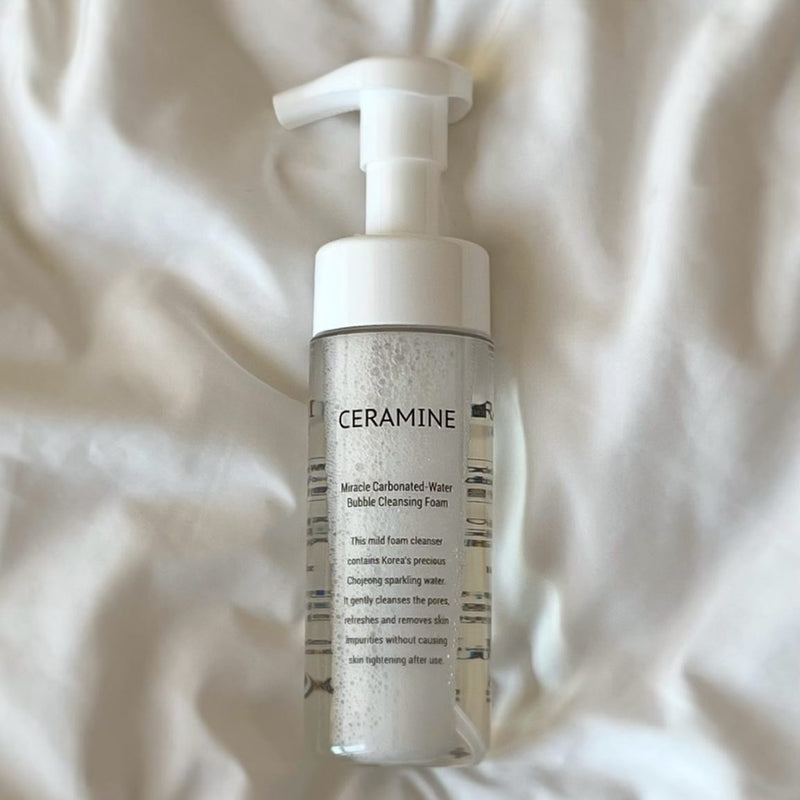 CERAMINE MIRACLE CARBONATED-WATER BUBBLE CLEANSING FOAM