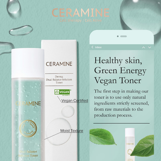 CERAMINE VEGAN DUAL BALANCE SOLUTION ESSENCE TONER