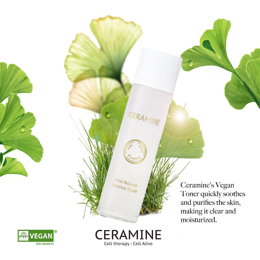CERAMINE VEGAN DUAL BALANCE SOLUTION ESSENCE TONER